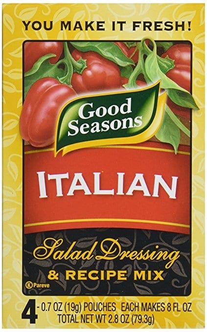 Good seasons Italian seasoning packet
