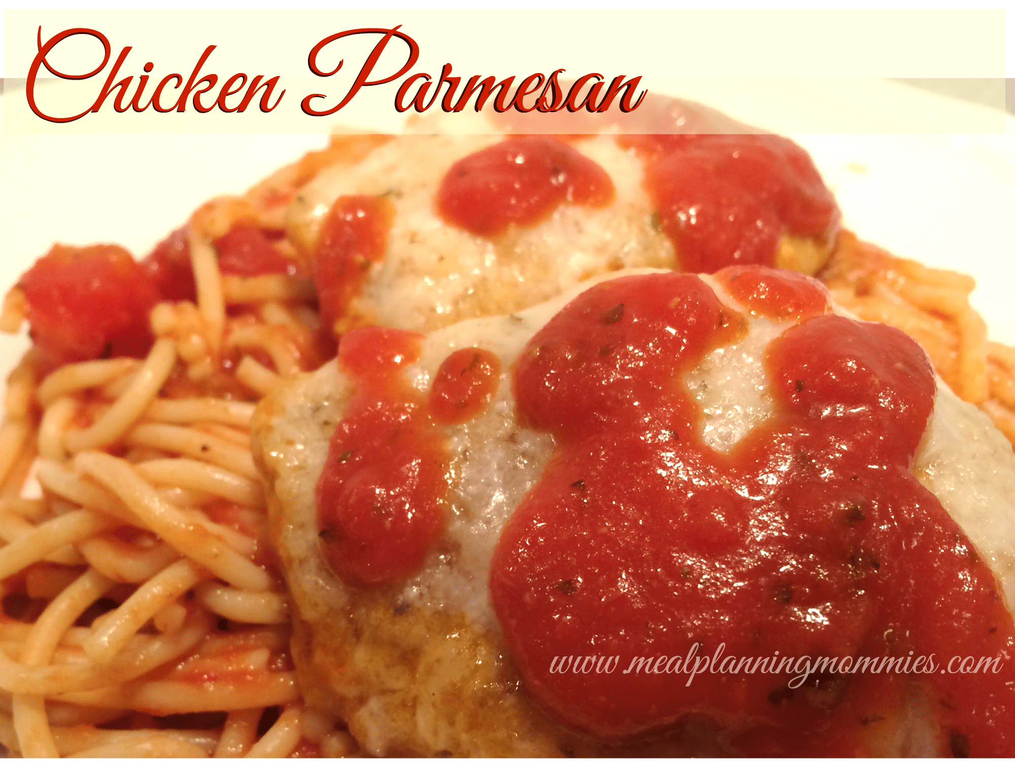 Chicken Parmesan Meal Planning Mommies