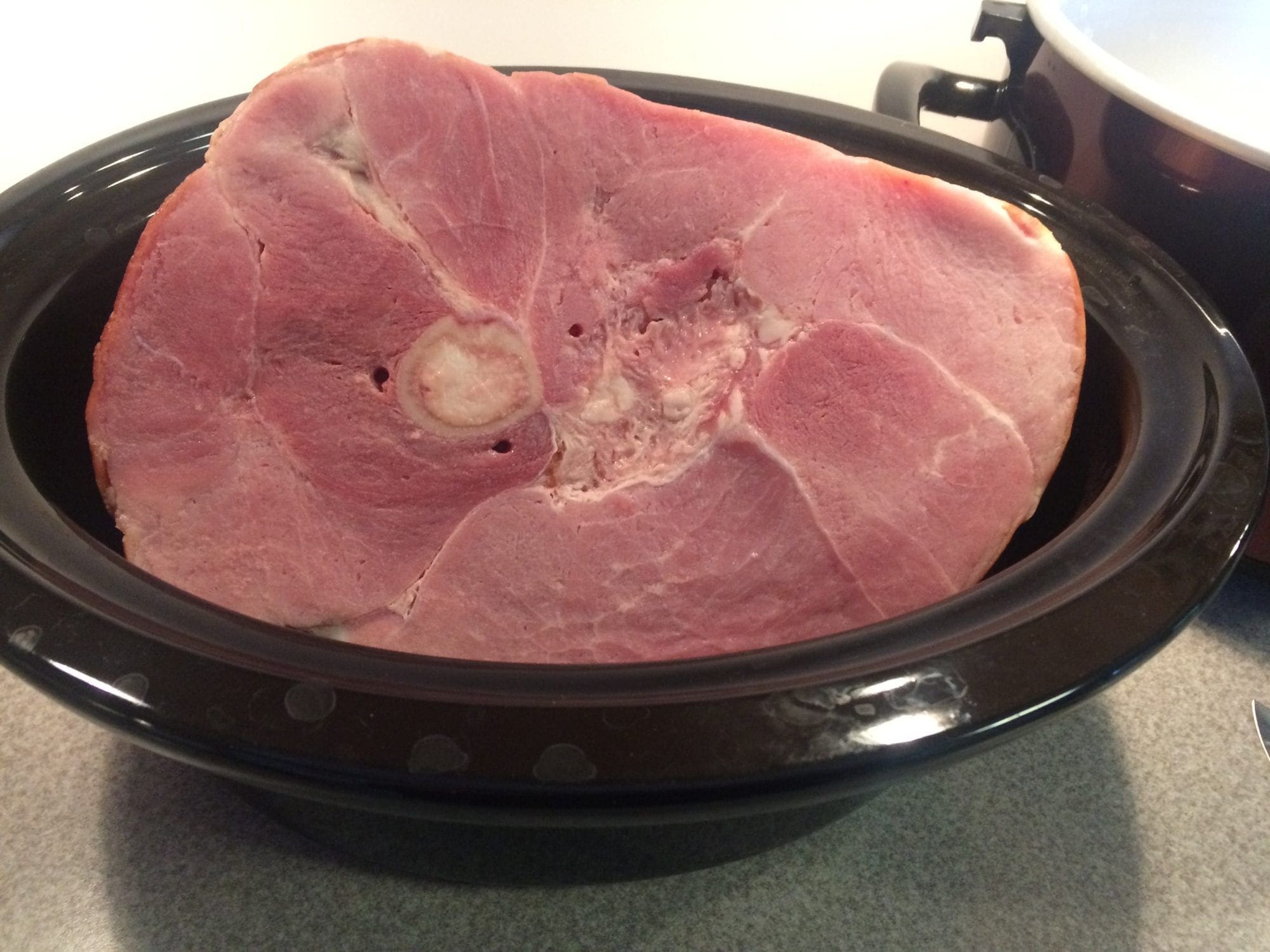 Ham in crockpot