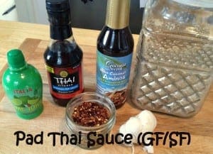 Pad Thai Ingredients