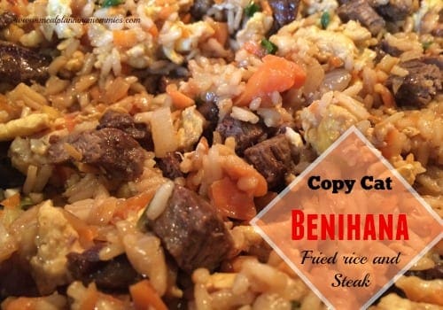 benihana steak and fried rice