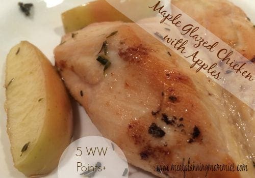 Maple Glazed Chicken with Apples Meal Planning Mommies