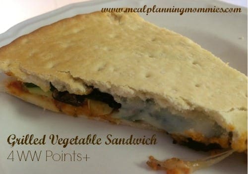 grilled vege sandwich Meal Planning Mommies