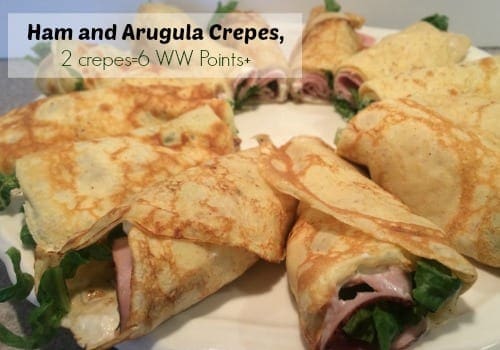 ham and arugula crepes Meal Planning Mommies