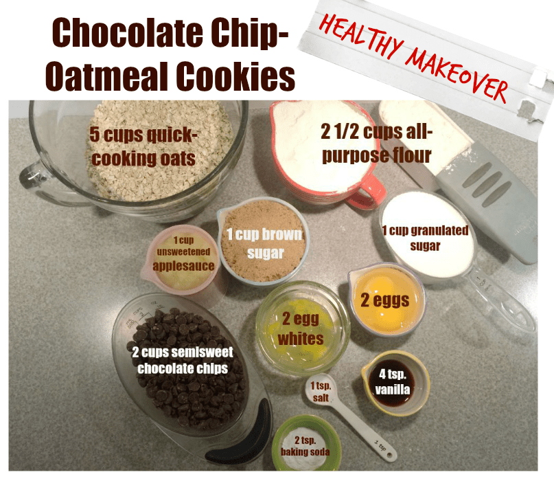ingredients for choc. chip cookies Meal Planning Mommies