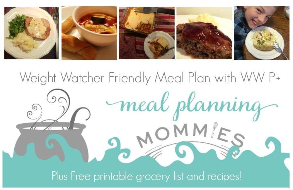 October 25 Meal Plan picture