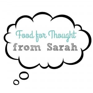 Foor for Thought from Sarah (1)