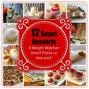 12 smart desserts 4 ww smart points or less