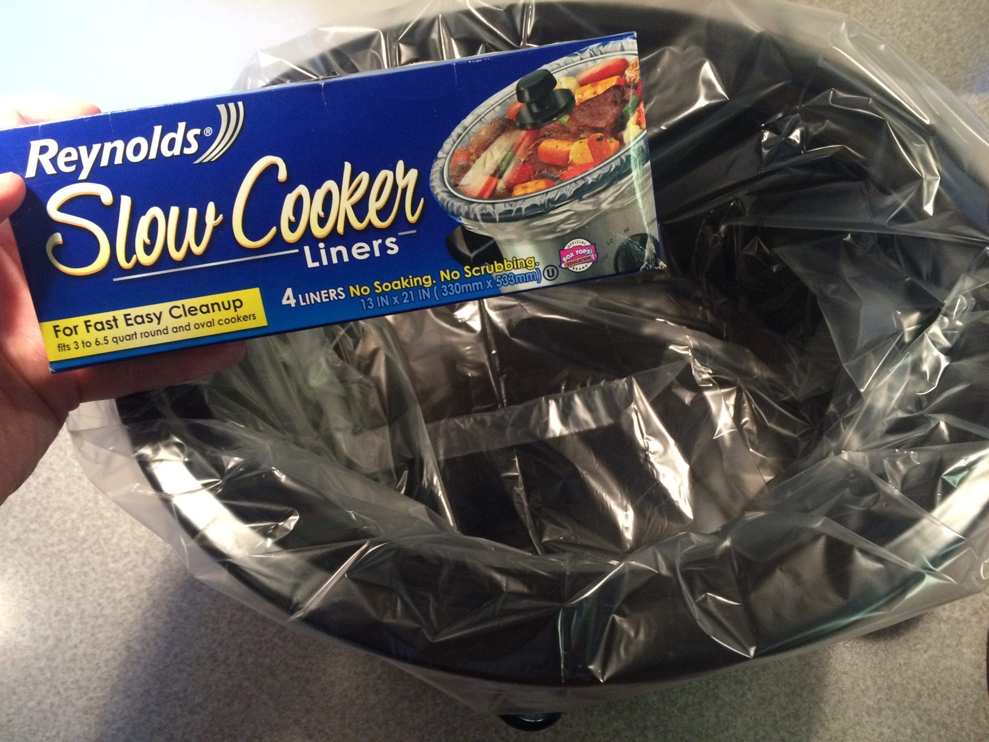 Reynolds Slow Cooker Liners 4-pack Fits 3 to 8 Quart Round & Oval Cookers