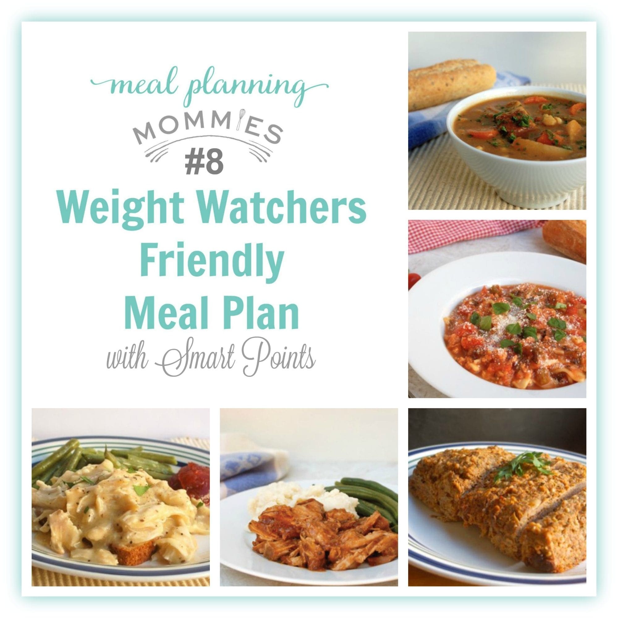 Weight Watcher Meal Plan pic- Meal Planning Mommies