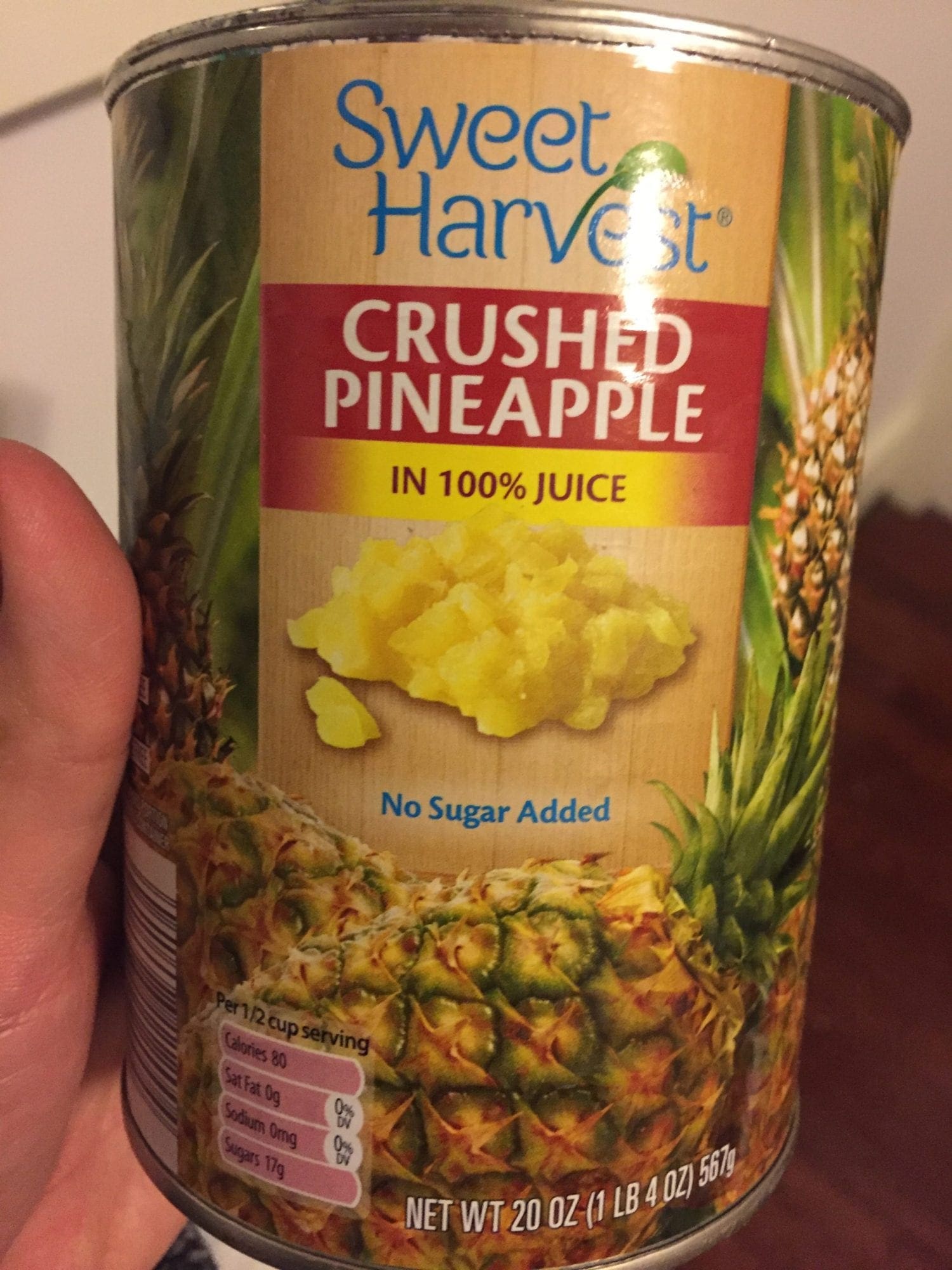 crushed pineapple