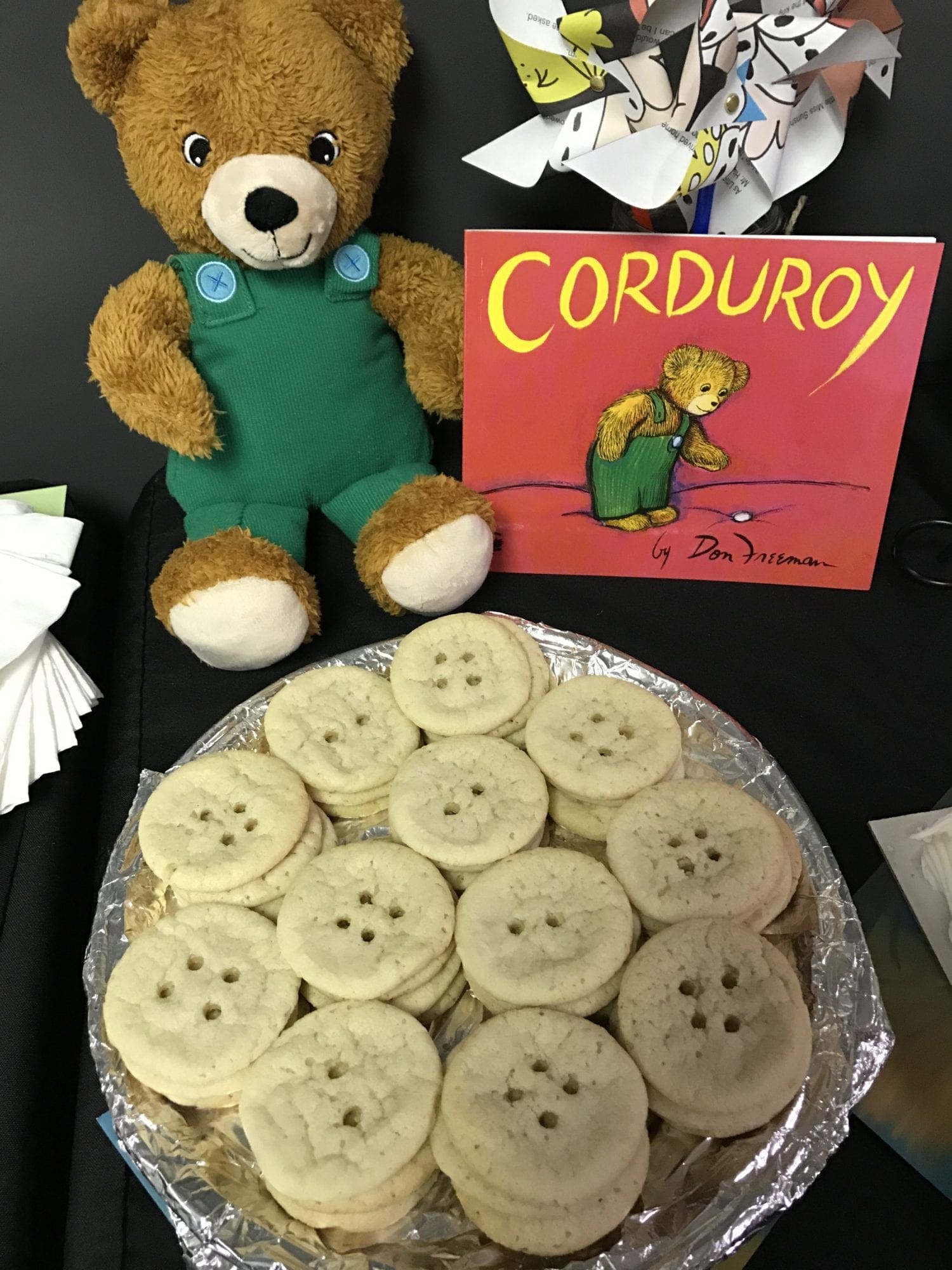 Snack idea to go with the Corduroy children's book