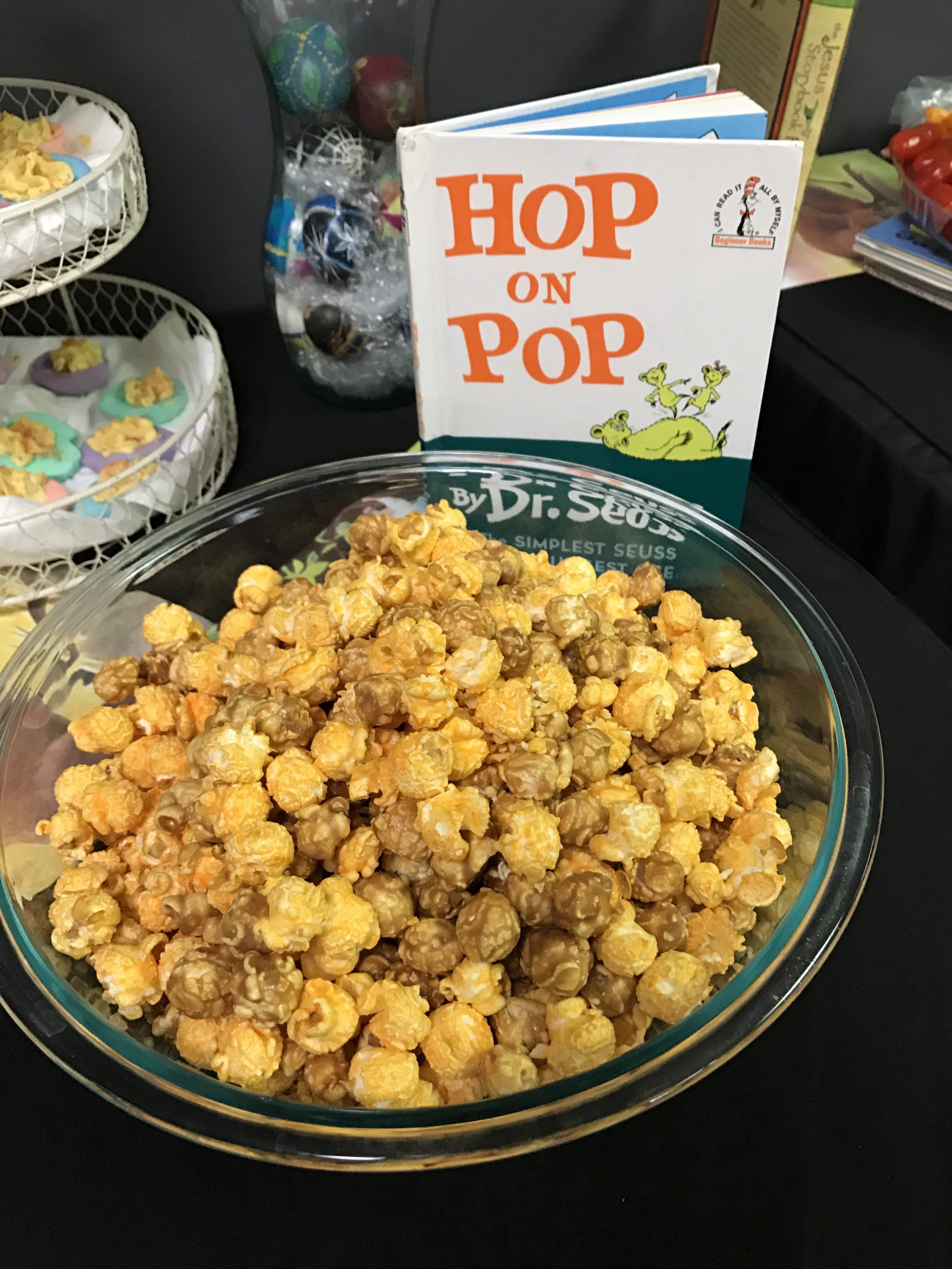 snack idea to go with Hop On Pop children's book