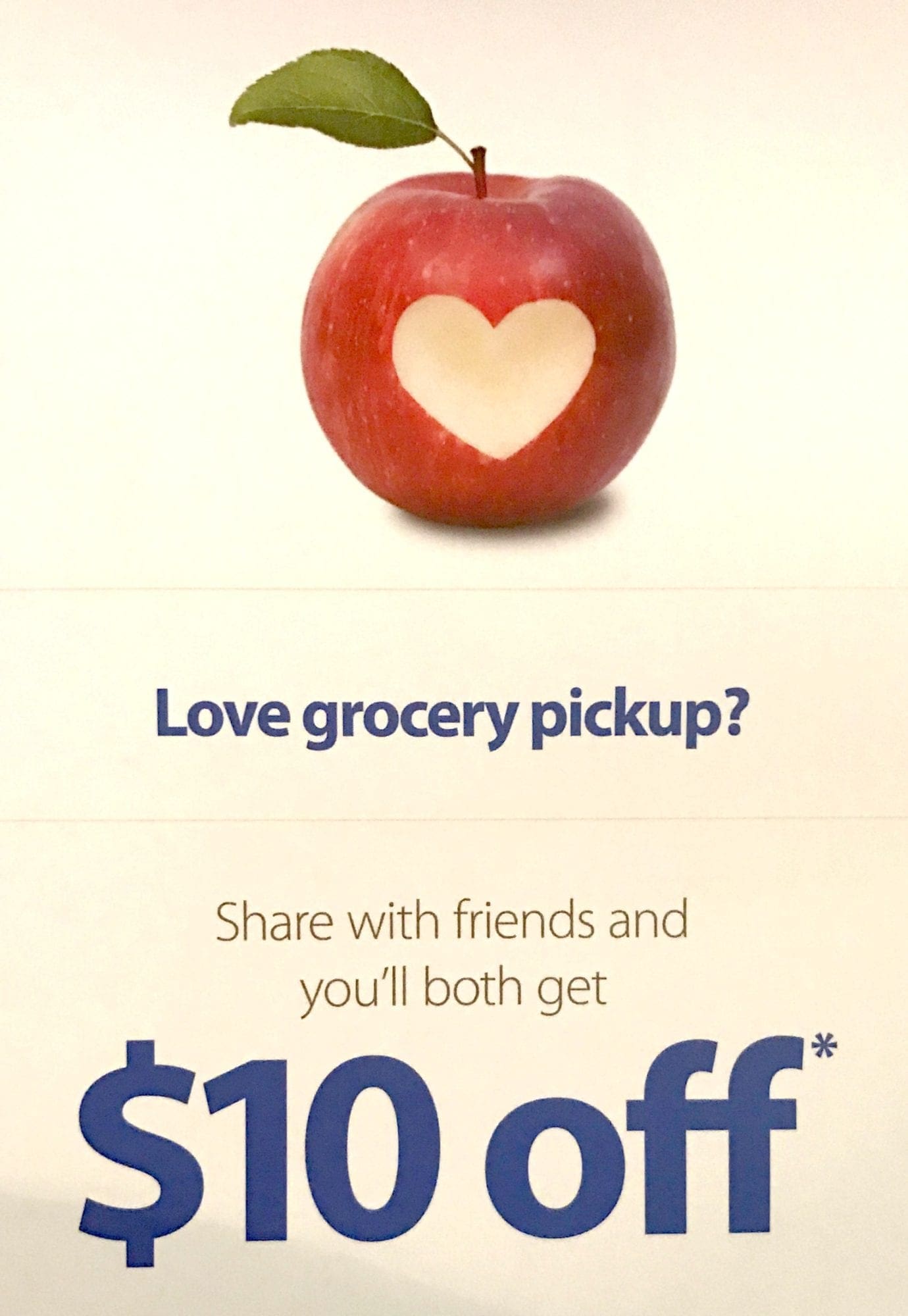 Use my referral code to get $10 off of your groceries