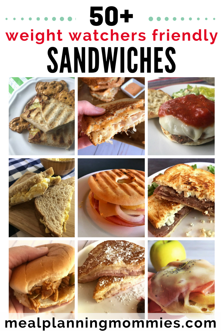List of low Smart Point sandwich recipes
