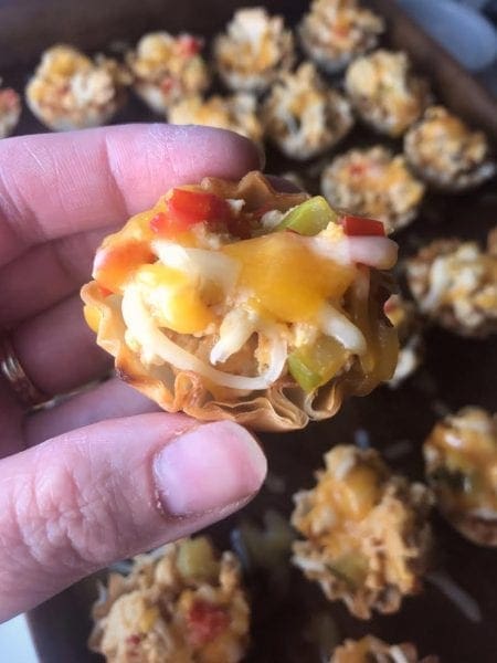 Phyllo Cheeseburger Cups are a perfect snack, appetizer, lunch, or dinner!