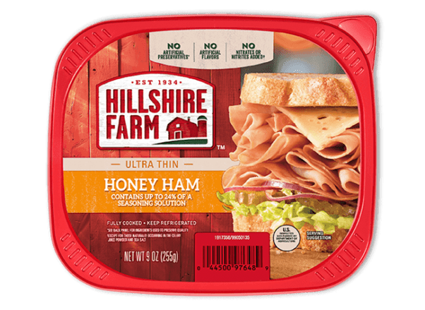 Use Hillshire Farm Ultra Thin Honey Ham for Italian Sub breasticks that are low in Weight Watcher Smart Points.