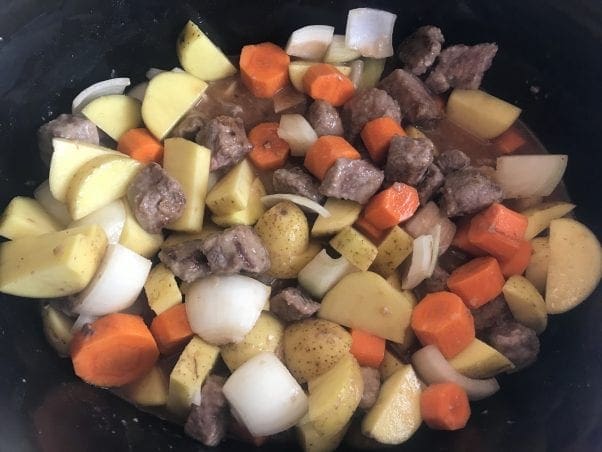 slow cooker beef pot roast.