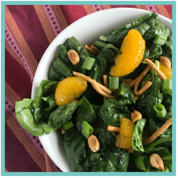 Crunchy Mandarin Orange Salad - Easy Recipes that are perfect for when you are tired, stressed, and overwhelmed