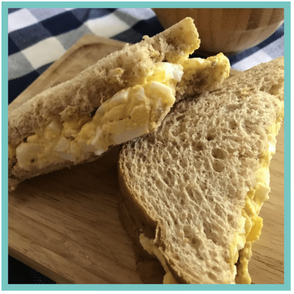 Egg Salad Sandwiches - Easy Recipes that are perfect for when you are tired, stressed, and overwhelmed