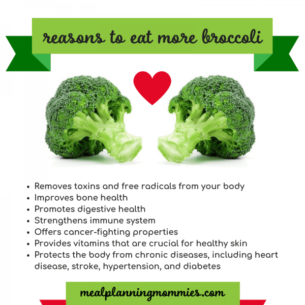7 reasons to eat more broccoli. Health benefits of broccoli from the inside out!