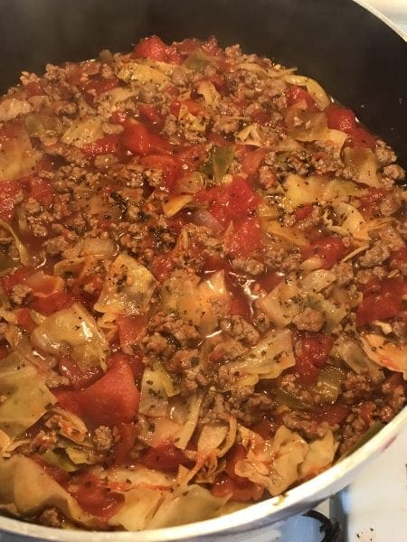 Alisha's Hearty Sausage and Cabbage Soup is so delish!