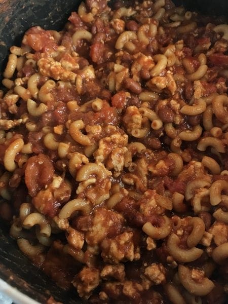 Hearty Chili Mac with Cheese for just 3 WW FreeStyle SP per serving!