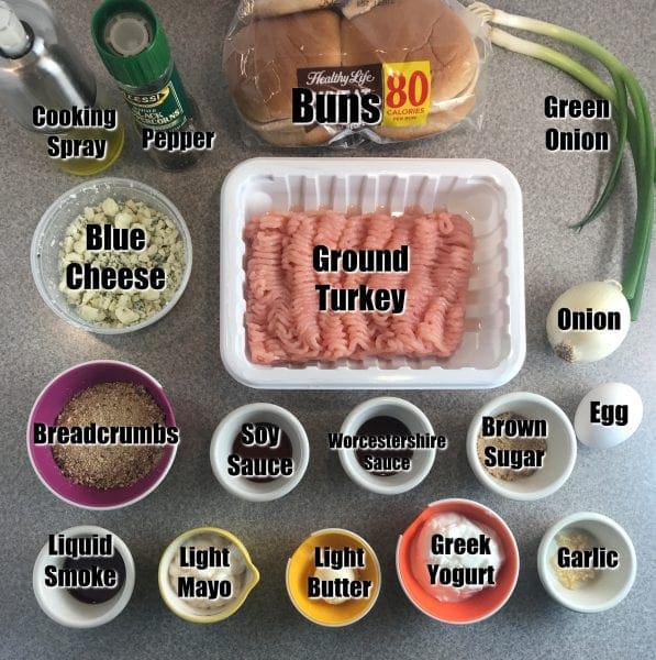 Ingredients to make Juicy Pub-Style Turkey Burgers uses a special Blue Cheese Pub sauce that is out of this world! Just 5 WW FreeStyle SmartPoints per burger!