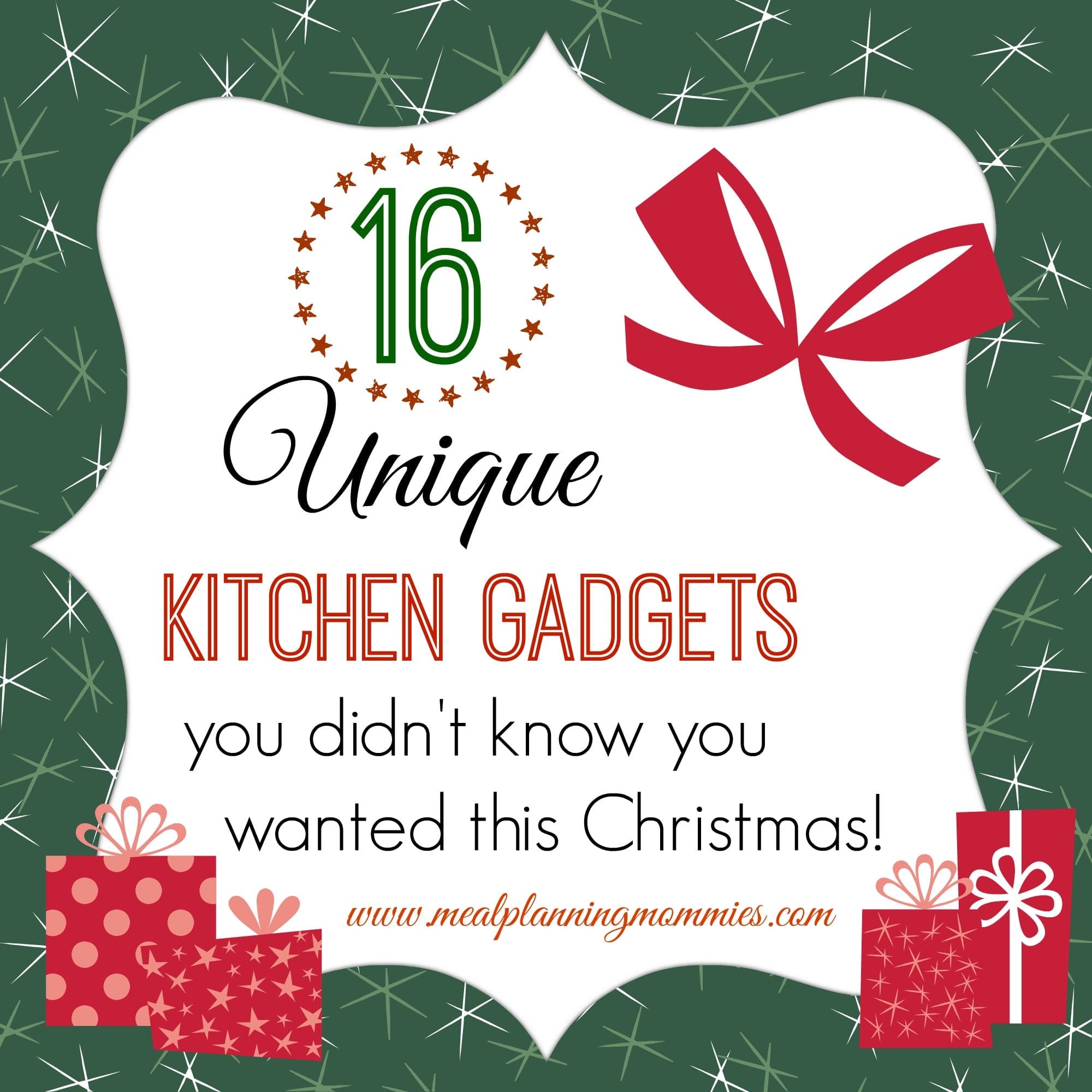 Unique Kitchen Gadgets you didn't know you wanted this Christmas! - Meal Planning Mommies