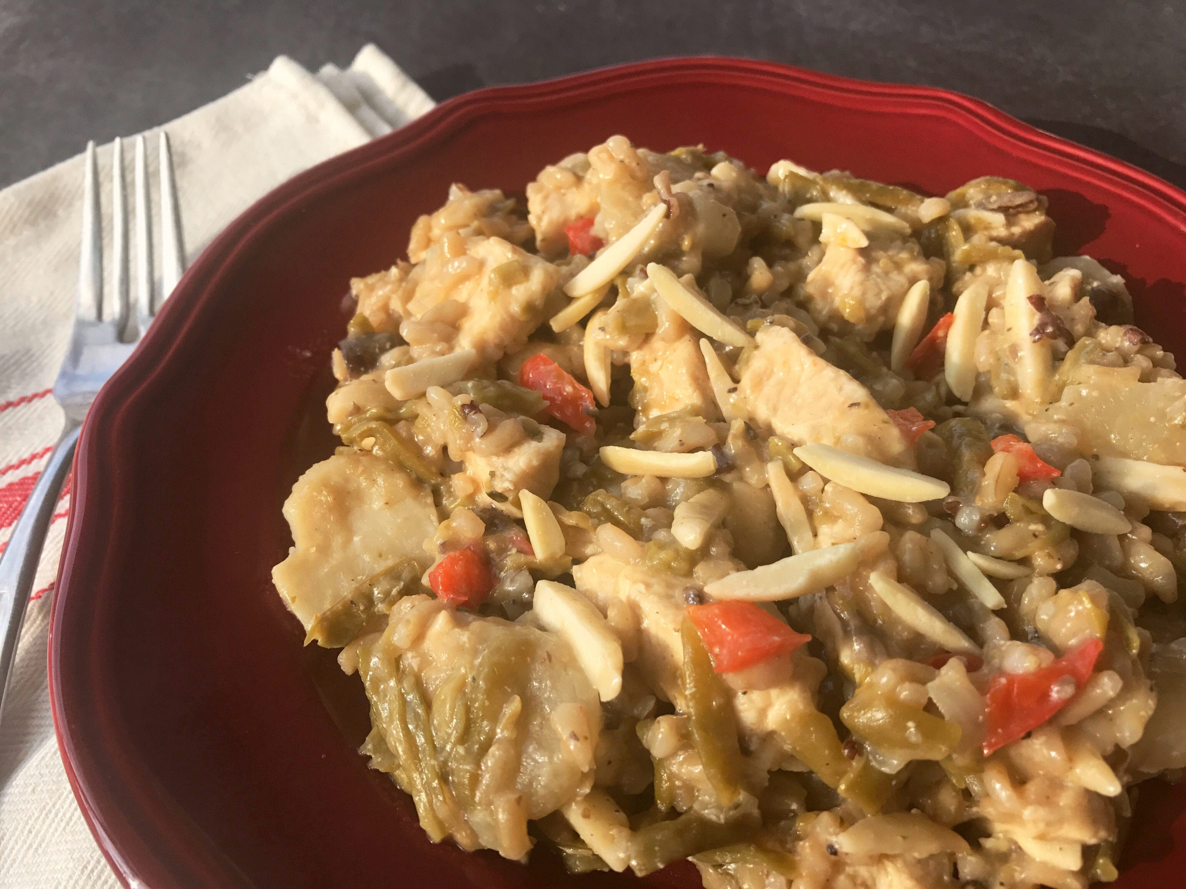 Stove Top Creamy Chicken and Wild Rice - Meal Planning Mommies