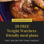 20 Free Weight Watchers Friendly Meal Plans with FreeStyle Smart Points