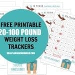 Free printable 20, 30, 40, 50, 60, 70, 80, 90, and 100 pound weight ...