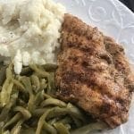 Grilled Chicken Seasoned with Sweet and Spicy BBQ Rub
