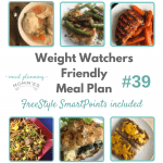 Free Weight Watchers friendly meal plan with FreeStyle Smart Points #39