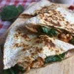 Turkey Parmesan Quesadillas