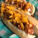 WW Friendly Chili Cheese Dogs