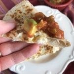 Chicken Quesadillas with Avocado Salsa