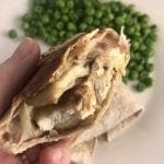 Swiss Mushroom Chicken Panini Wraps