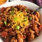 One Pot Chili Mac with Cheese