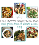 MyWW Friendly Meal Plan #49