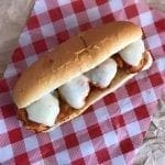 Chicken Parmesan Meatball Sub Sandwiches