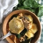 Ravioli Florentine Soup