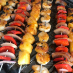 Hawaiian Shrimp Kabobs