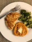 Southern-Style Chicken with Mashed Sweet Potatoes