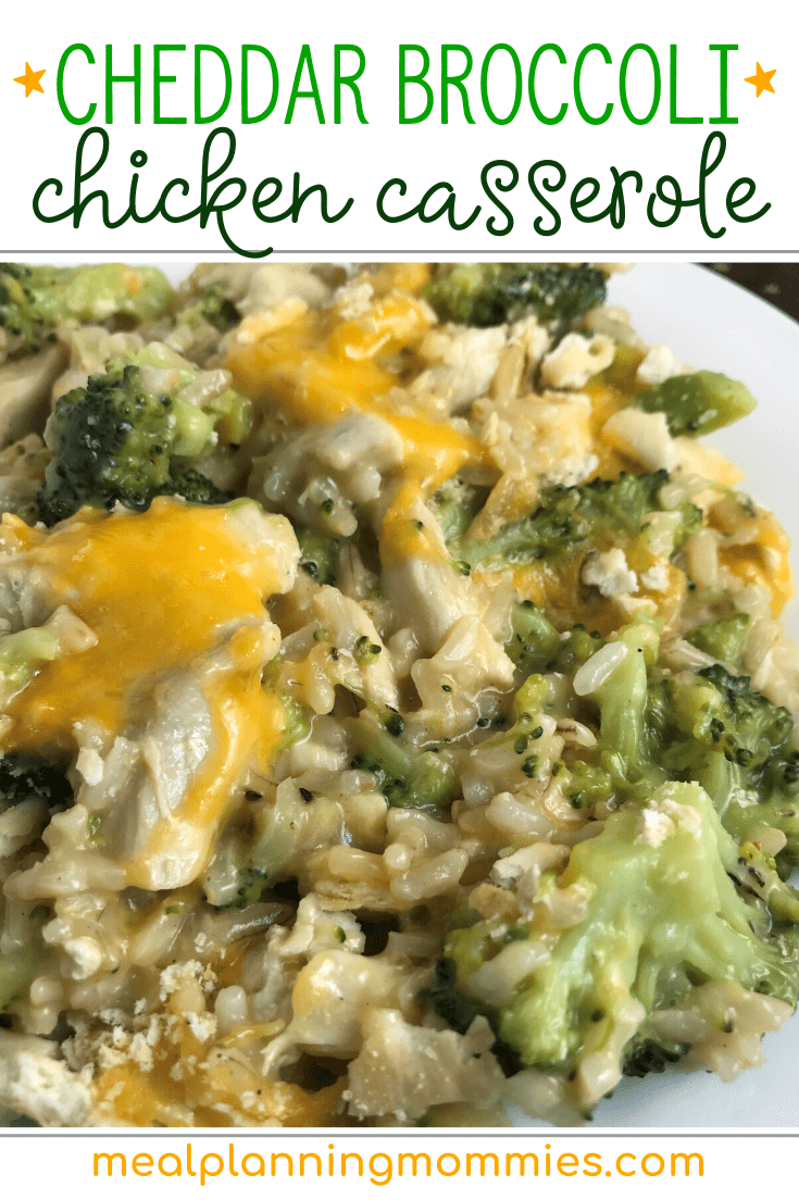 Skillet Cheddar Broccoli Chicken Casserole - Meal Planning Mommies