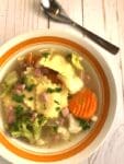 Ravioli Primavera Soup